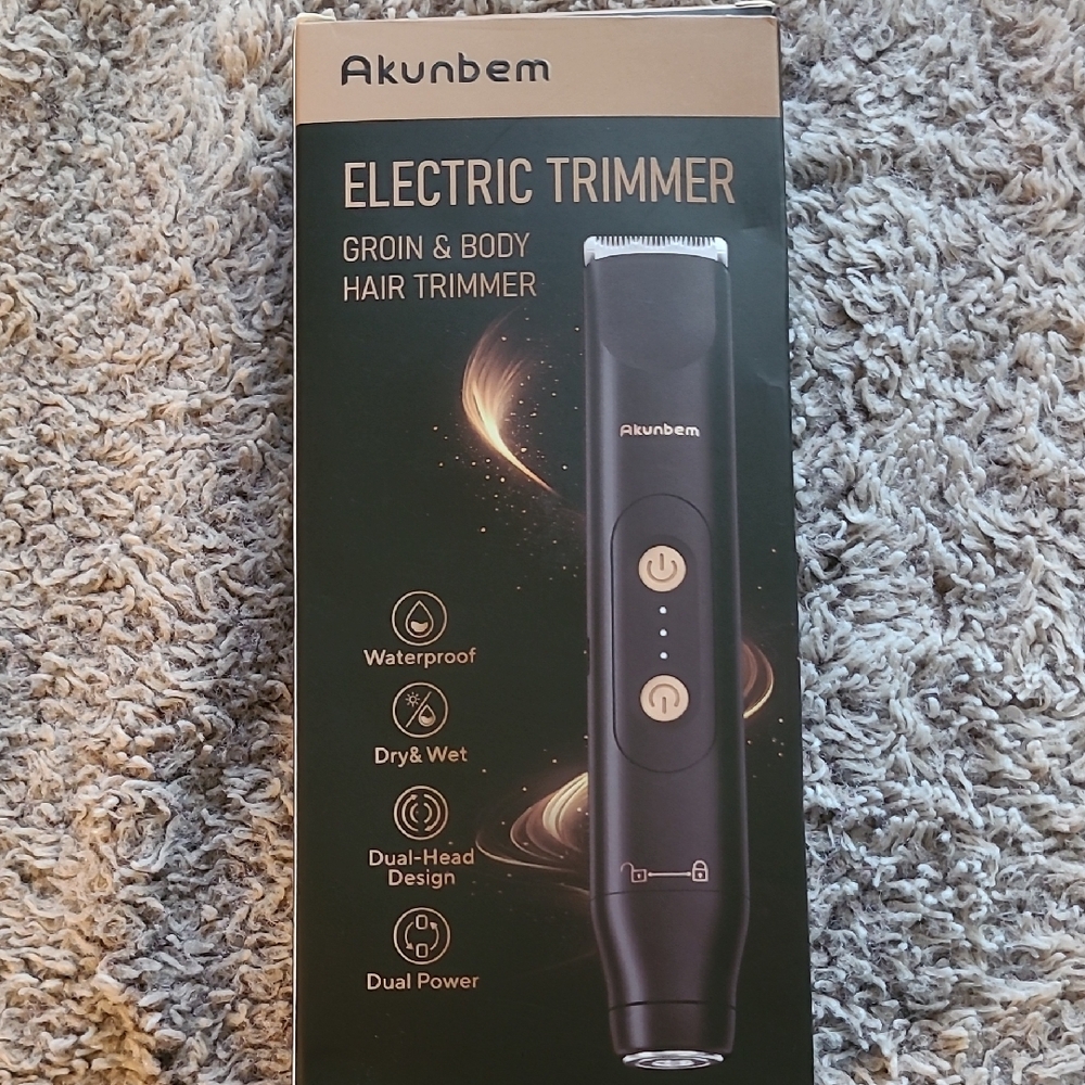 Black Electric Trimmer for Men